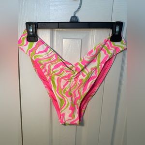 Aerie Real Good Cheekiest bathing suit bottoms size L